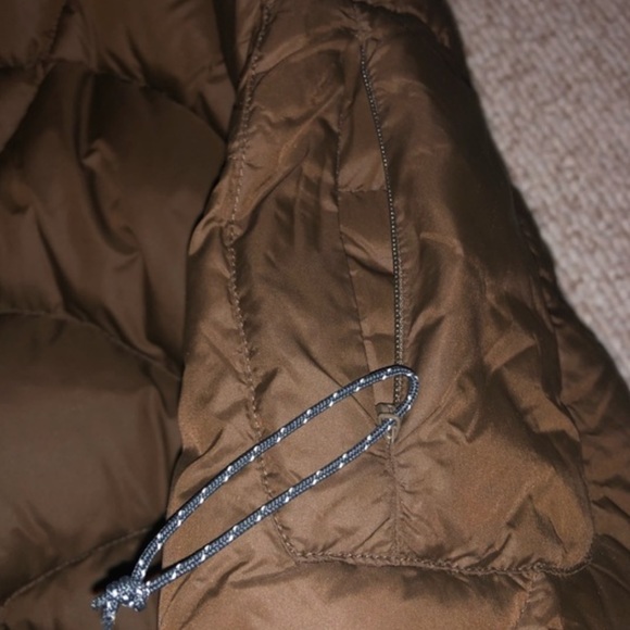 🤎 Mountain Hardwear Down Puffer Coat Jacket Brown small - Picture 3 of 5